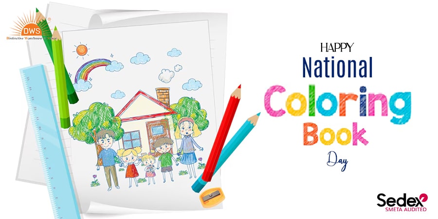 Happy National Coloring Book Day